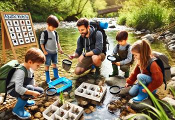 Découverte des insectes aquatiques